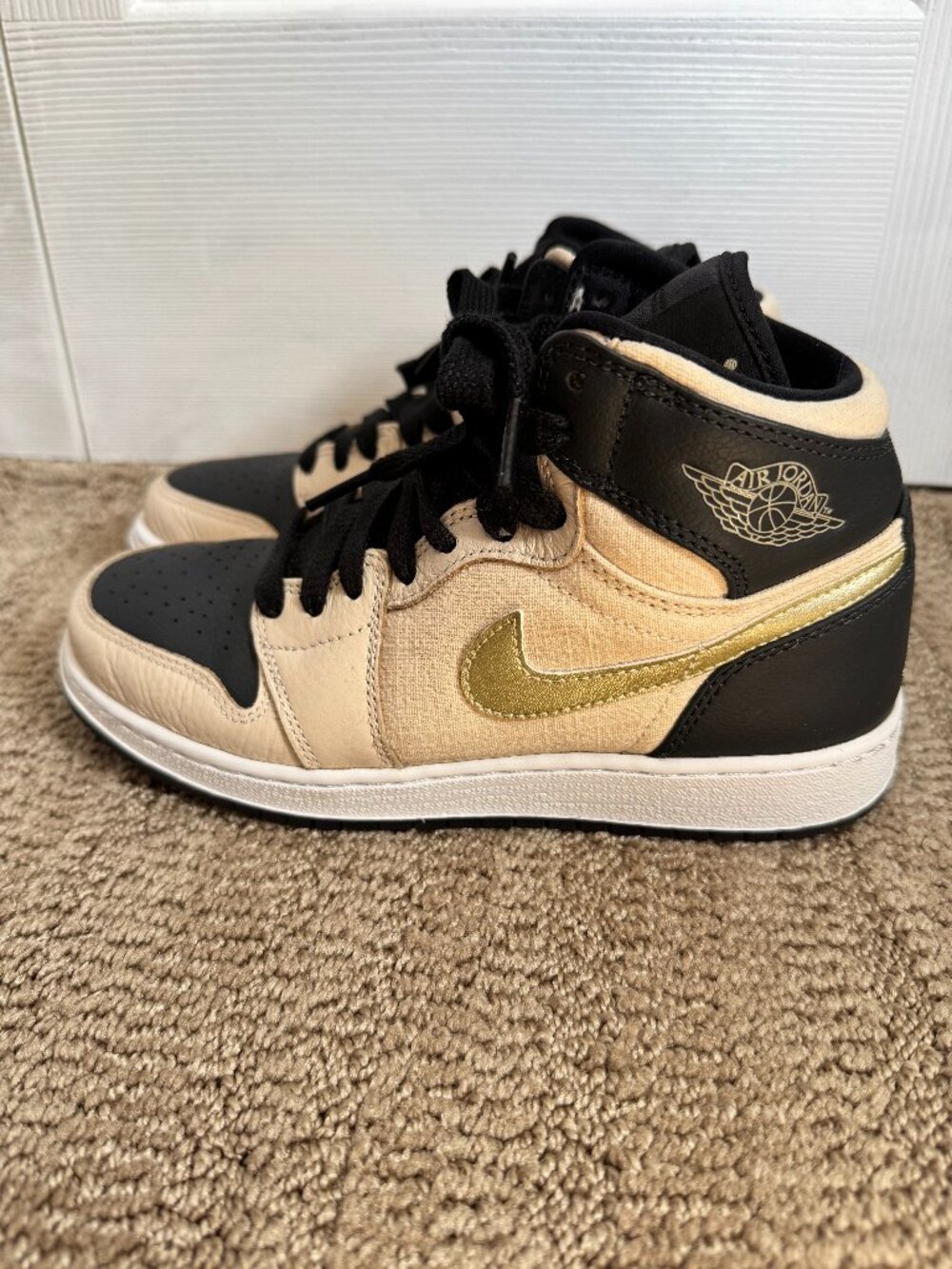Air Jordan 1 Retro High PRM GG 'Heiress' Size 4Y